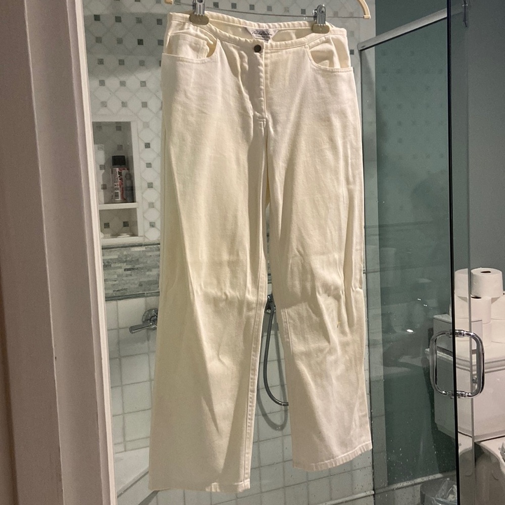 Brooks Brothers gently used off-white jeans